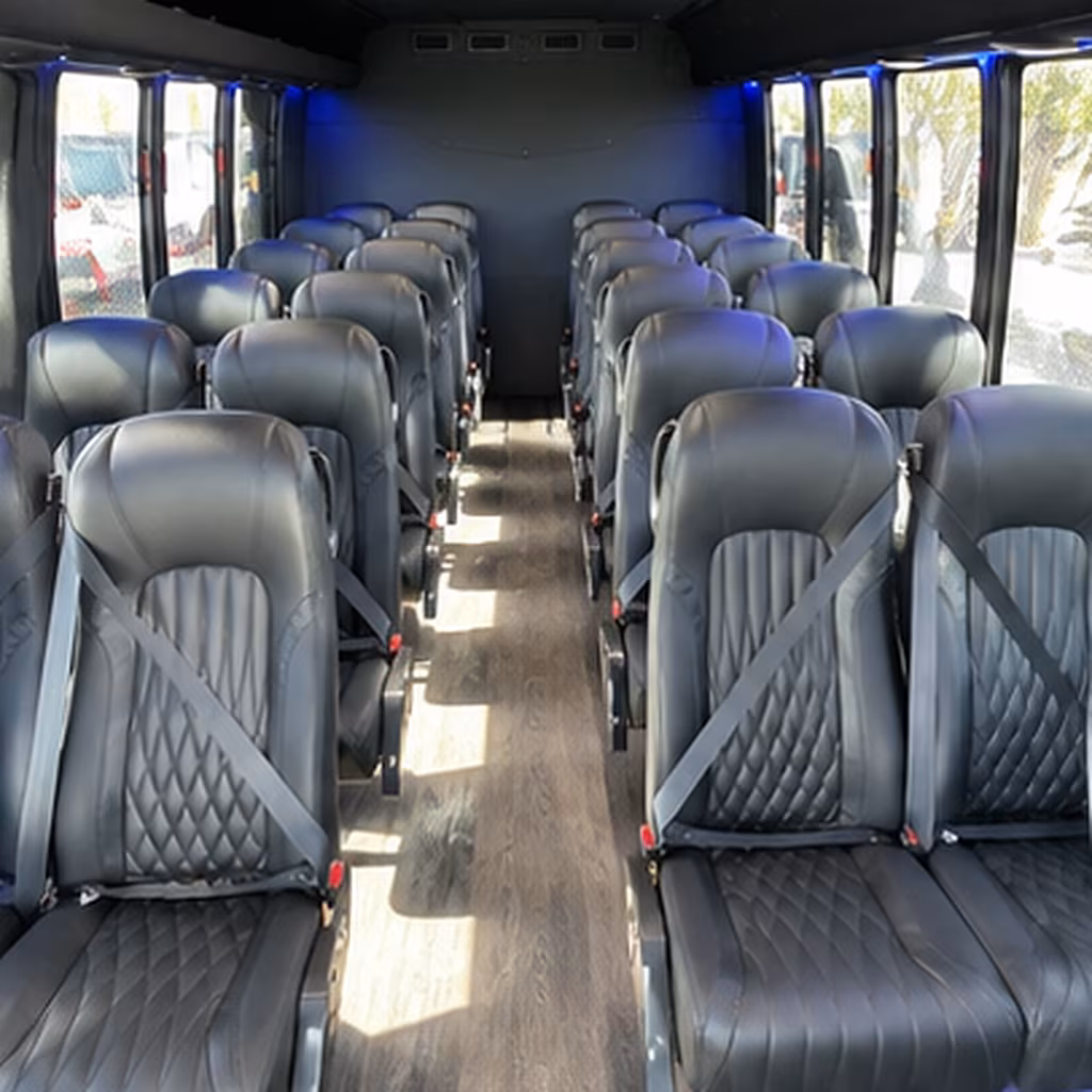 santa rosa religious group transportation onboard seating