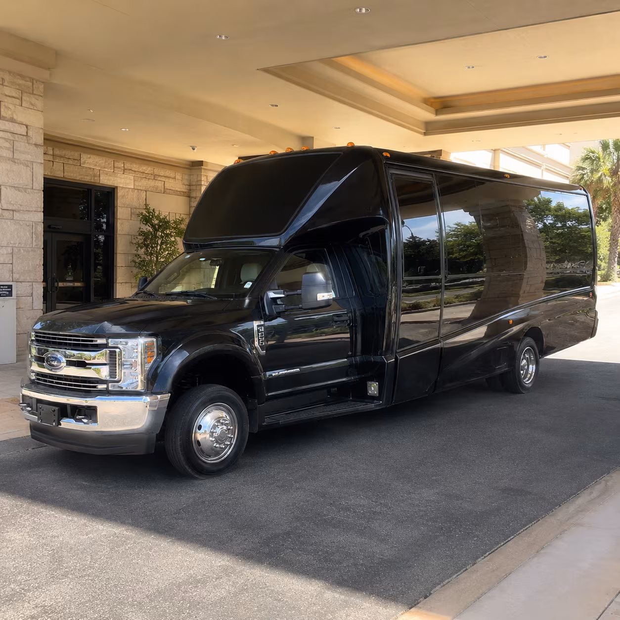 santa rosa wedding party bus rental