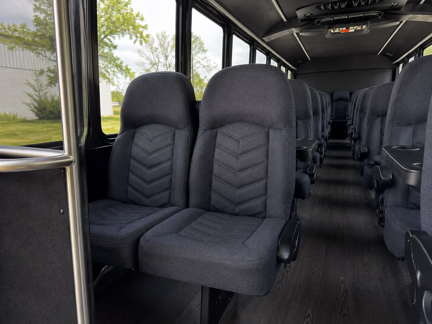shuttle buses for wedding guests between santa rosa hotels and vineyard venues